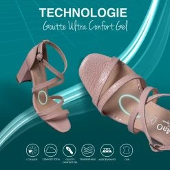 STYLE - Sandale Habillée ROSE Avec Lanières 15 STYLE - Sandale Habillée ROSE Avec Lanières -Vente De Chaussures 20095 FR 0ad72a35 2d40 4979 bd0e e1dfc876d1e4