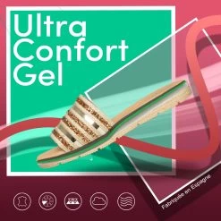 MOON - Sandales Plates Métallisées ROSÉ Ultra Flexibles -Vente De Chaussures 21150 FR