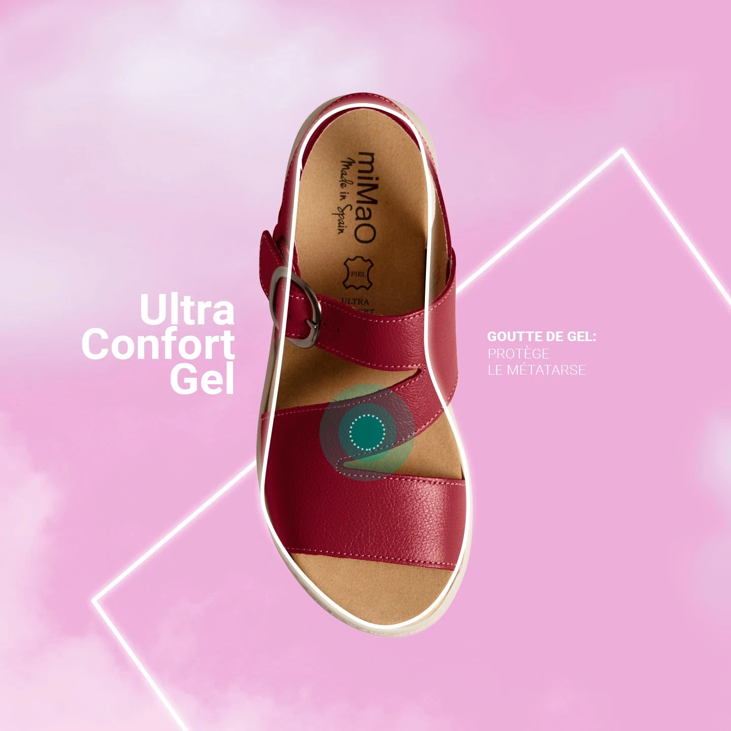 NATURA - Sandales à Semelle Amovible MARRON 9 NATURA - Sandales à Semelle Amovible MARRON – Image 7