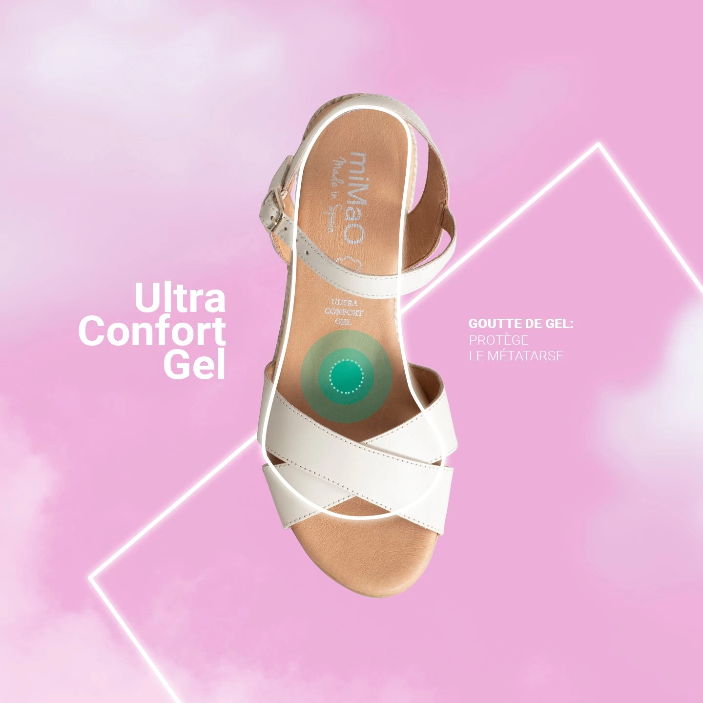 CIES - Espadrilles à Brides Croisées DORÉ 9 CIES - Espadrilles à Brides Croisées DORÉ – Image 7