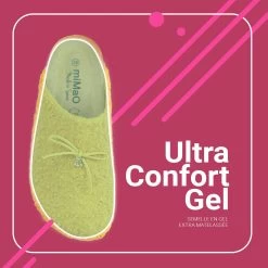 SWEET DREAMS –Pantoufles à Noeud JAUNE -Vente De Chaussures 22905 FR