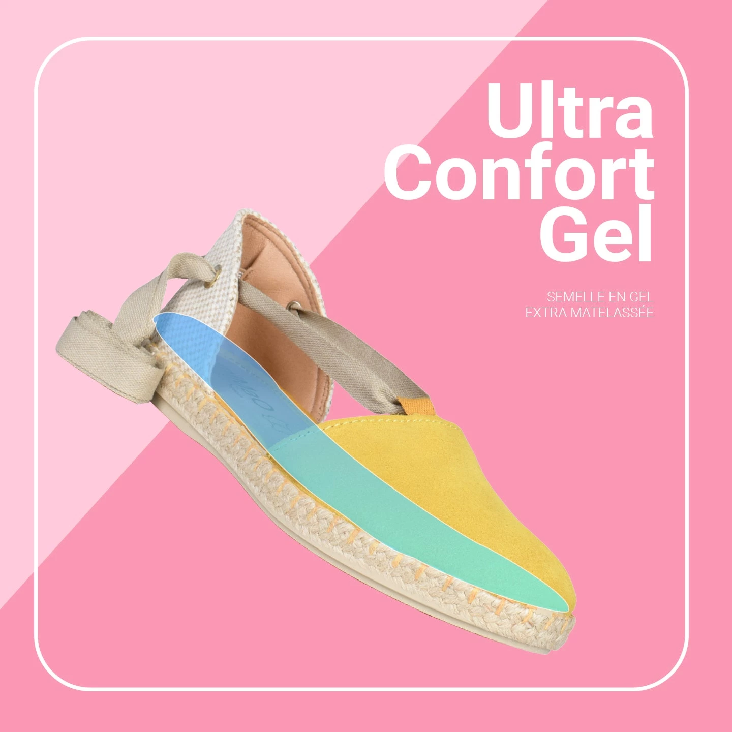 ALGARVE – Espadrilles Plates Pour Femme BLEU MARINE 9 ALGARVE – Espadrilles Plates Pour Femme BLEU MARINE – Image 7