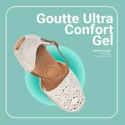 IBIZA – Espadrilles En Crochet BEIGE -Vente De Chaussures 23076 FR