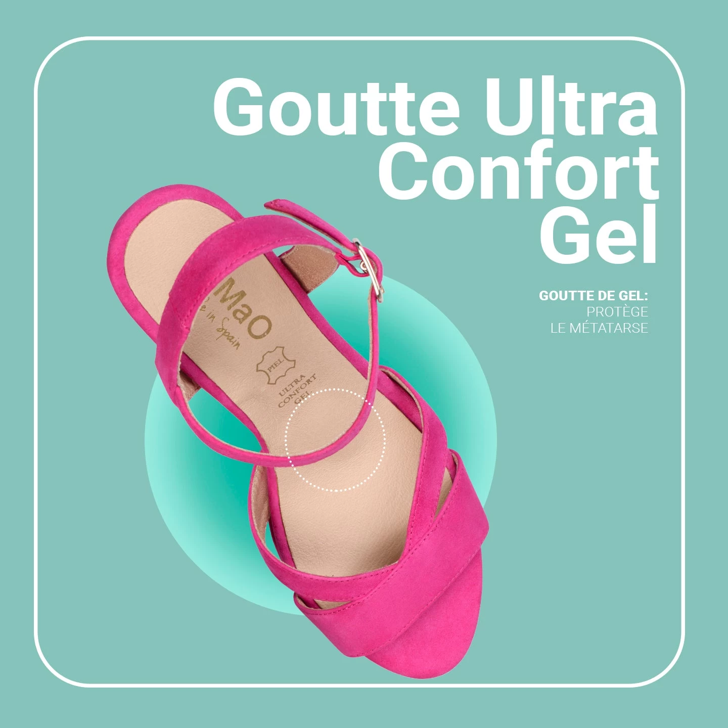 PARIS – Sandales à Talon Large Et Plateforme ORANGE 8 PARIS – Sandales à Talon Large Et Plateforme ORANGE – Image 6