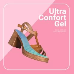 CRETA –Sandale Bride En T CAMEL 13 CRETA –Sandale Bride En T CAMEL -Vente De Chaussures 23101 FR