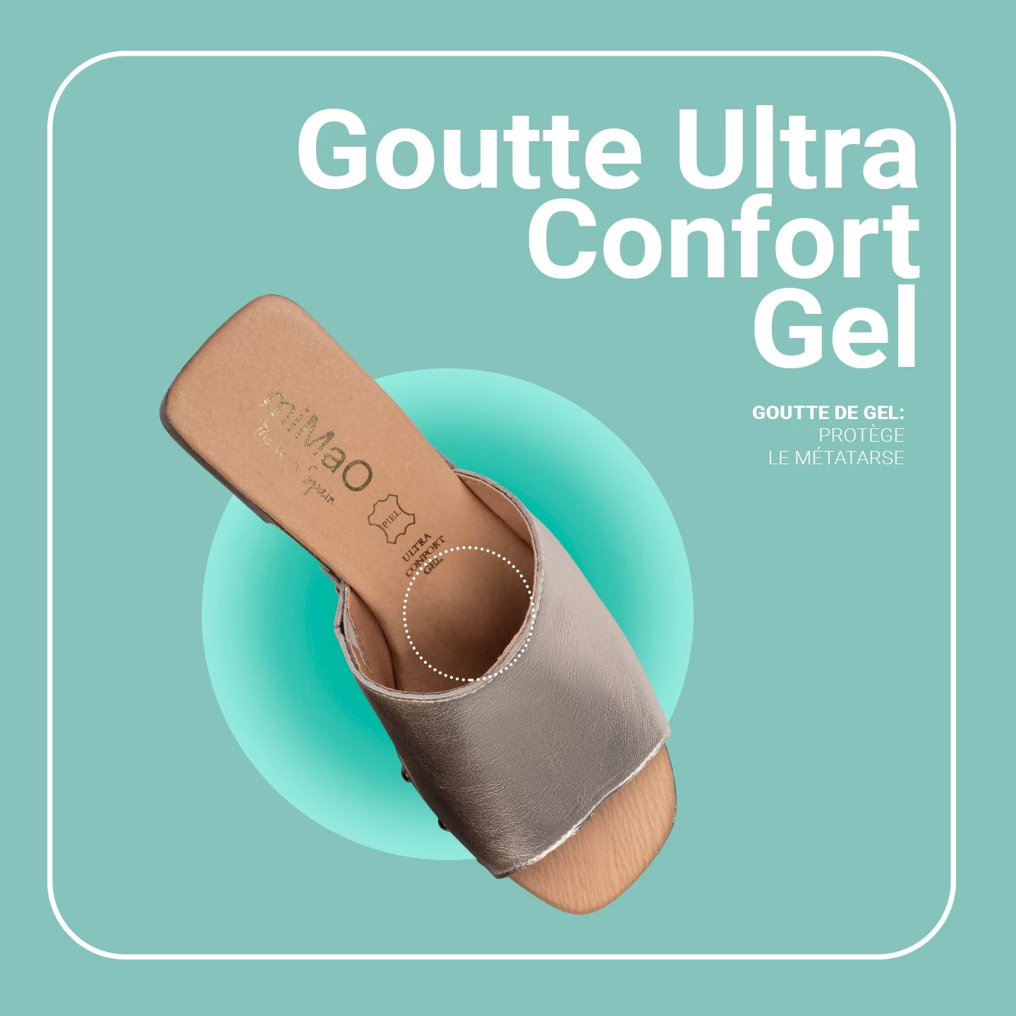 HOLIDAY – Sabot Avec Talon Et Plateforme PLATINE 8 HOLIDAY – Sabot Avec Talon Et Plateforme PLATINE – Image 6