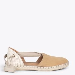 ALGARVE – Espadrilles Plates Pour Femme SABLE