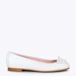 BALLET –Ballerines Pour Femme BLANC