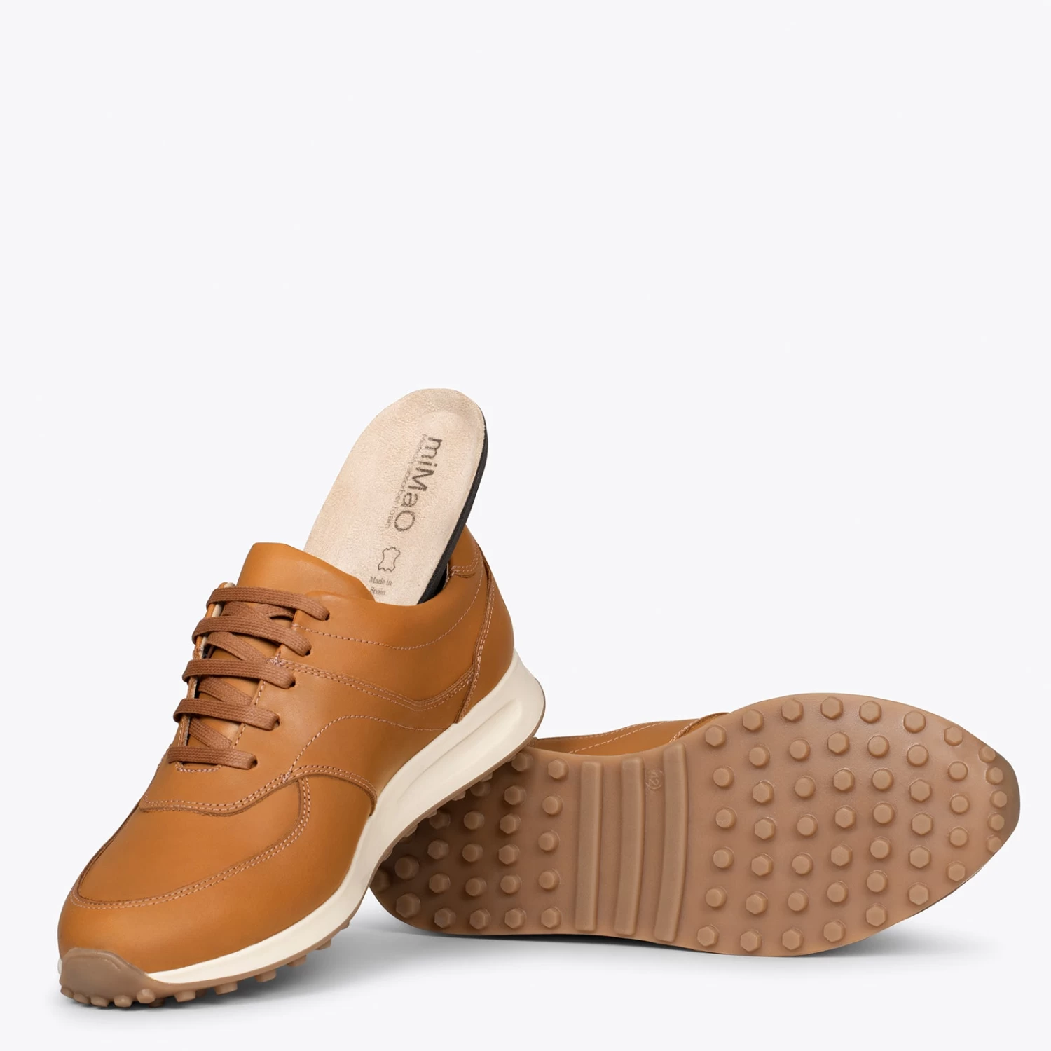 YORK - Baskets Habillées Pour Homme MARRON 7 YORK - Baskets Habillées Pour Homme MARRON – Image 5
