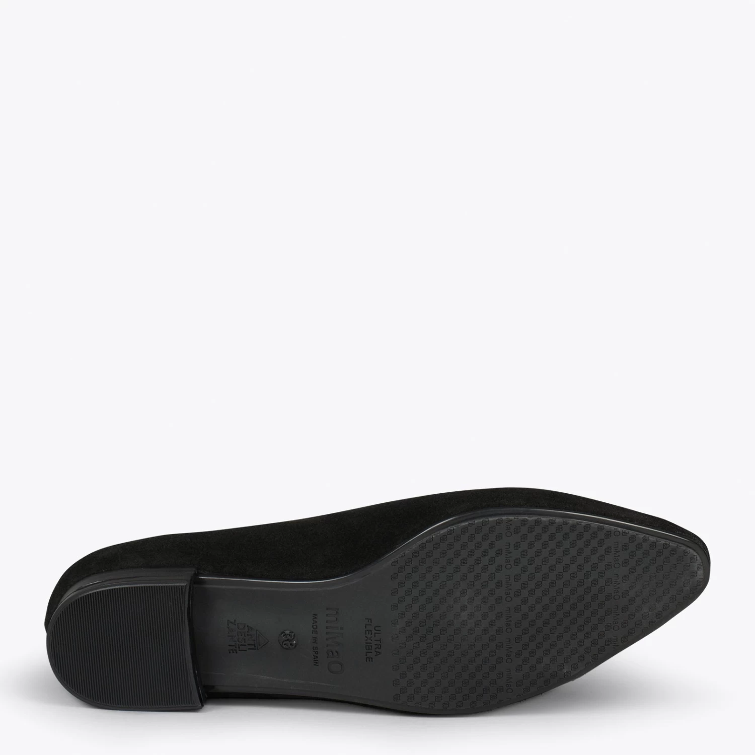 MARIE – Chaussures à Talon Bas Et Bout Fin NOIR 7 MARIE – Chaussures à Talon Bas Et Bout Fin NOIR – Image 5