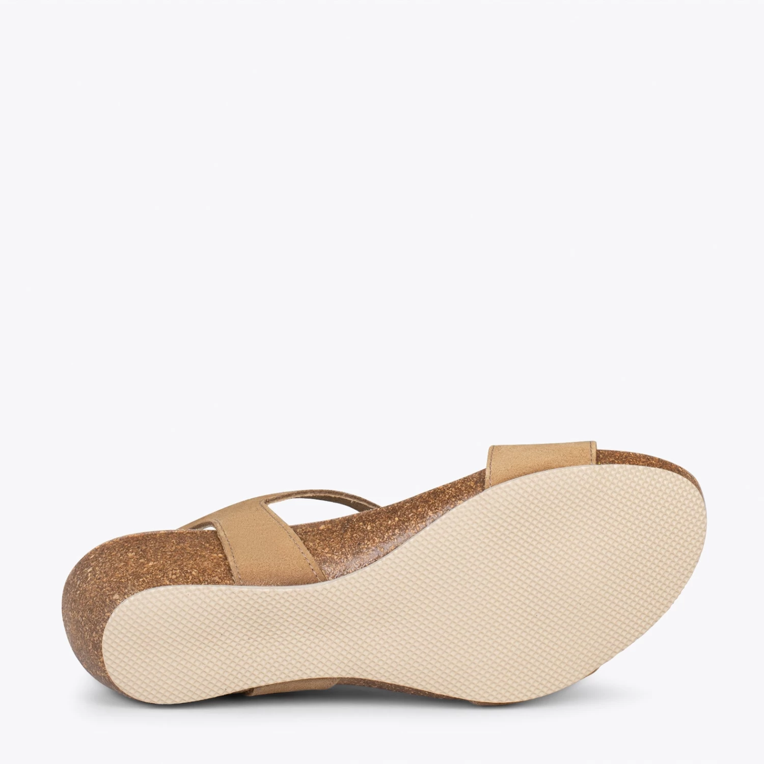 OAK – Sandales Compensées Bio En Nubuck MARRON 7 OAK – Sandales Compensées Bio En Nubuck MARRON – Image 5