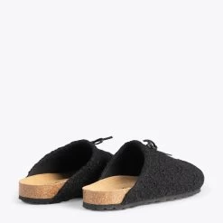 SWEET DREAMS – Pantoufles à Noeud NOIR -Vente De Chaussures DSC 3142 80e3a297 ca41 4d1f 9bcc f1871bedca64