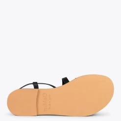 IXORA - Sandales Plates Pour Femme Avec Fermeture à Boucle NOIR 12 IXORA - Sandales Plates Pour Femme Avec Fermeture à Boucle NOIR -Vente De Chaussures DSC 3601 c515a356 8952 474f 8043 da21dd41cd5f