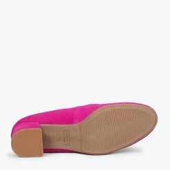 URBAN ROND – Chaussures à Talon Bas En Daim FUCHSIA -Vente De Chaussures DSC 3797 757a9e27 9898 4e4e 892e 01398af4b4b2