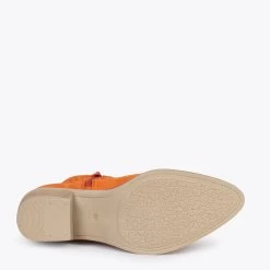 HOUSTON –Bottines Western ORANGE 13 HOUSTON –Bottines Western ORANGE -Vente De Chaussures DSC 4046