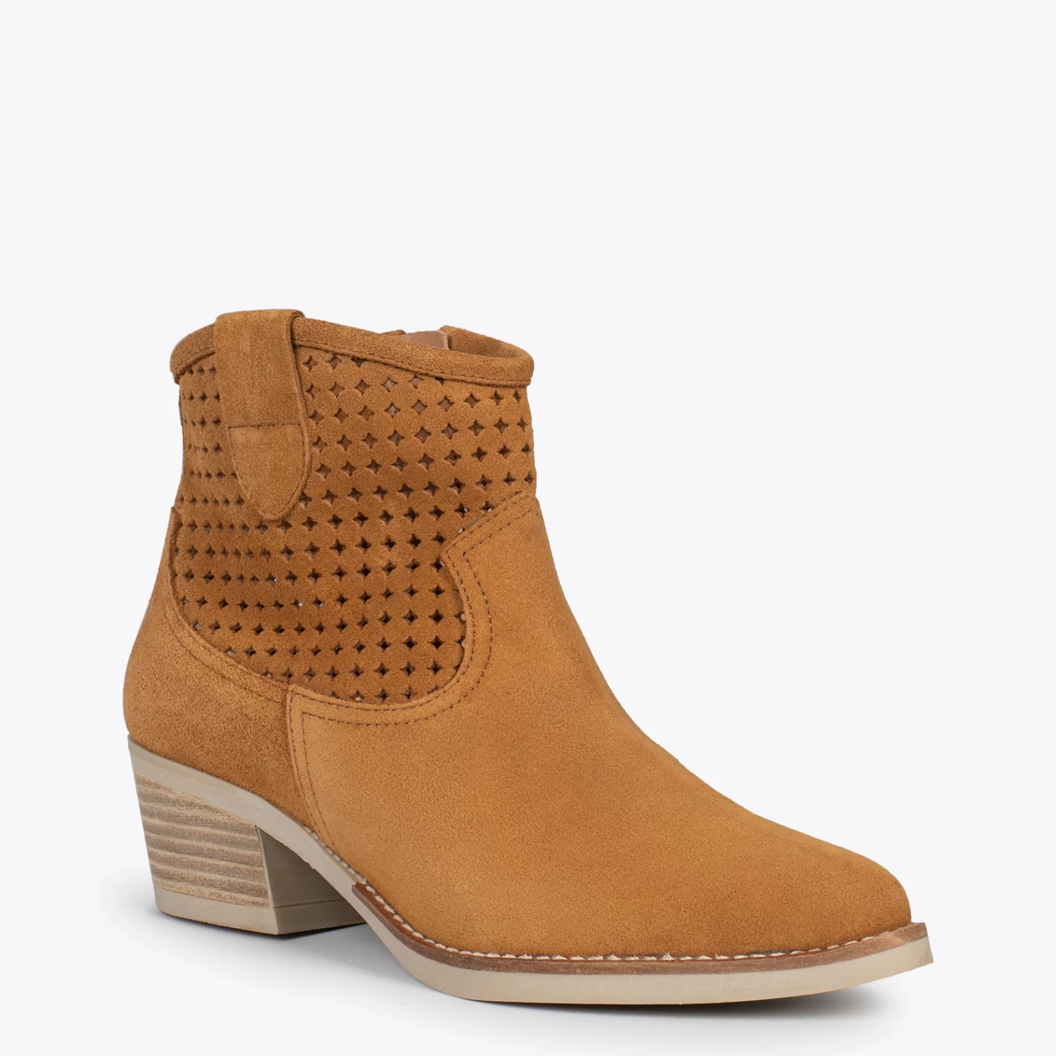 HOUSTON –Bottines Western CAMEL 6 HOUSTON –Bottines Western CAMEL – Image 4