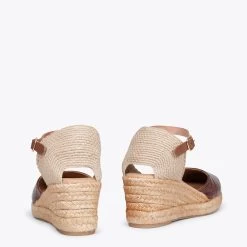 ALTEA COCO - Espadrilles Texture Coco MARRON -Vente De Chaussures DSC 4087 d30f9293 101a 45a8 ac8f 21655fe485e1