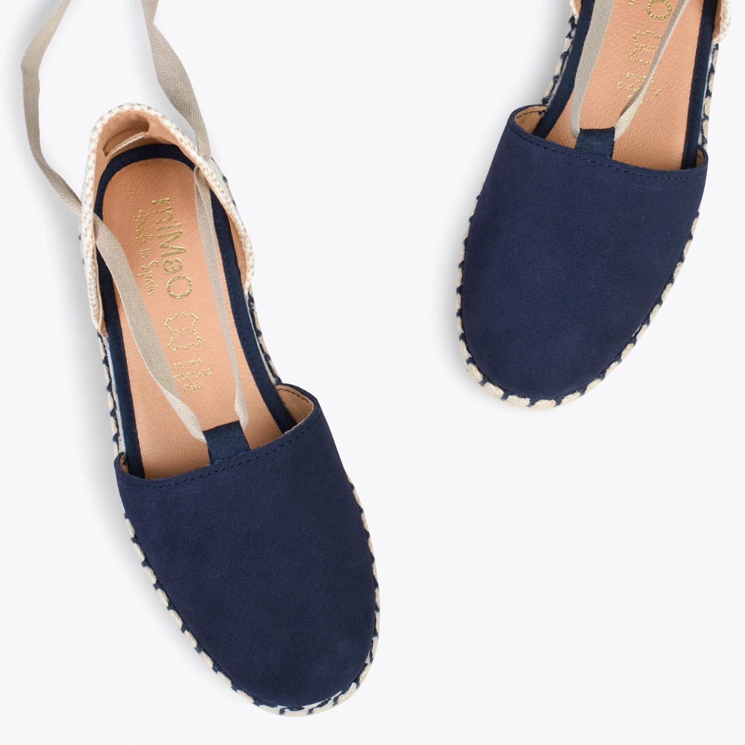 ALGARVE – Espadrilles Plates Pour Femme BLEU MARINE 4 ALGARVE – Espadrilles Plates Pour Femme BLEU MARINE – Image 2