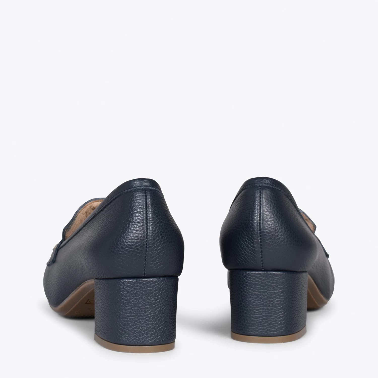 ANTIFAZ – Mocassins Avec Masque à Talon Pour Femme BLEU MARINE 5 ANTIFAZ – Mocassins Avec Masque à Talon Pour Femme BLEU MARINE – Image 3