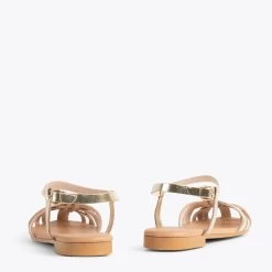 BEACH - Nu-pieds Plats DORÉ 10 BEACH - Nu-pieds Plats DORÉ -Vente De Chaussures DSC 6938 f22ad0b6 4d95 4116 9291 c73a43314460