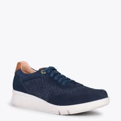 BLUCHER SPORTIF - Baskets Compensées Pour Femme BLEU MARINE 12 BLUCHER SPORTIF - Baskets Compensées Pour Femme BLEU MARINE -Vente De Chaussures DSC 7235 bed3112d 2409 47ec 8a65 e0b7dfaa05d8