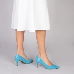 STILETTO ROYAL - Chaussures à Talon Aiguille BLEU -Vente De Chaussures FINIESTRA