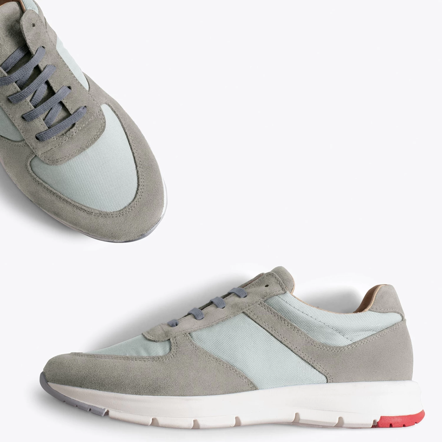 BERLIN - Tennis Pour Homme Casual GRIS 4 BERLIN - Tennis Pour Homme Casual GRIS – Image 2