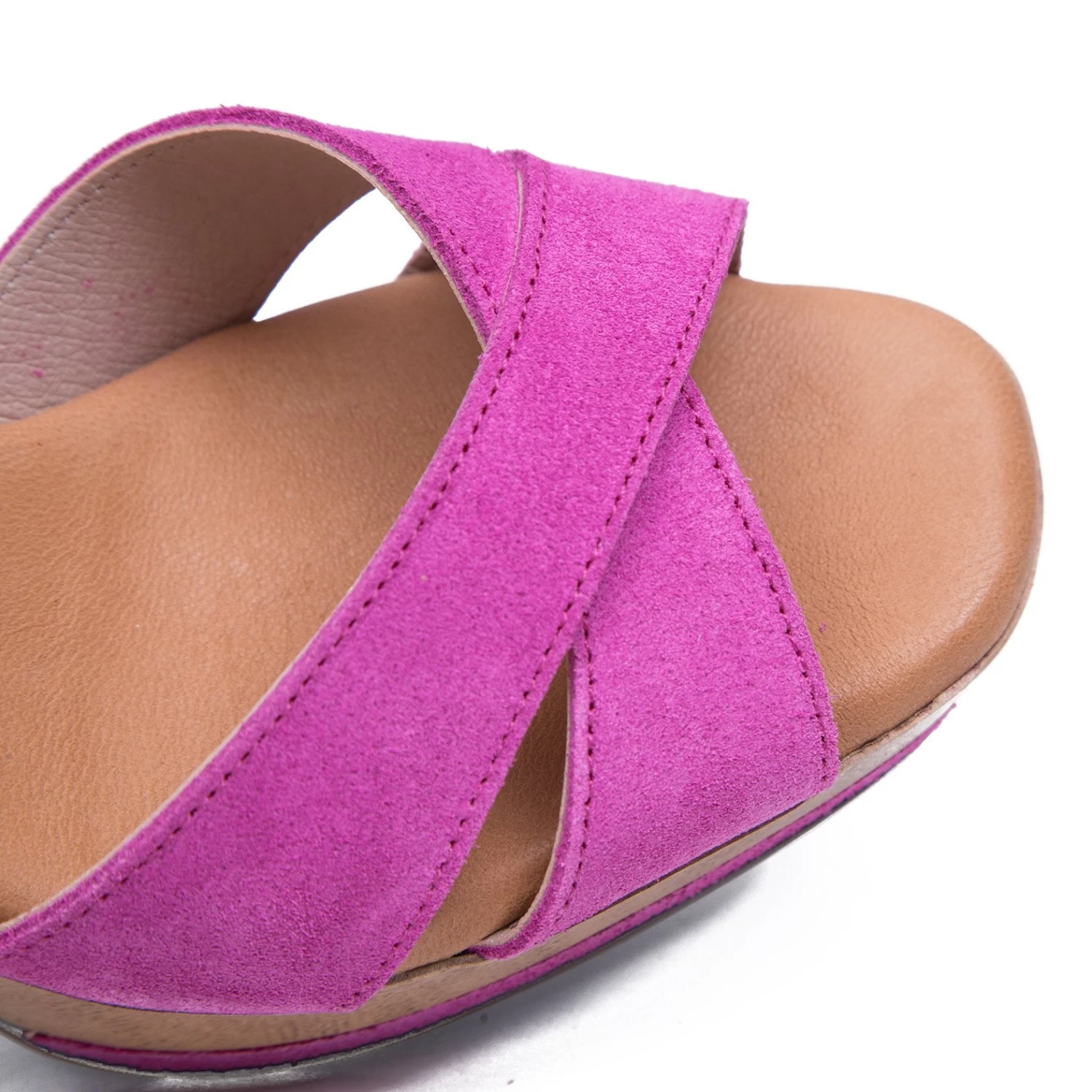 MENORCA - Sandale à Plateforme Et à Talon FUCHSIA 8 MENORCA - Sandale à Plateforme Et à Talon FUCHSIA – Image 6