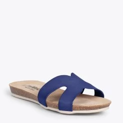 SUMMER – Mules BLEU BIO -Vente De Chaussures KLEINSOLITARIA 30b5697e 86ff 4ec3 b8e3 39da3c210fd4