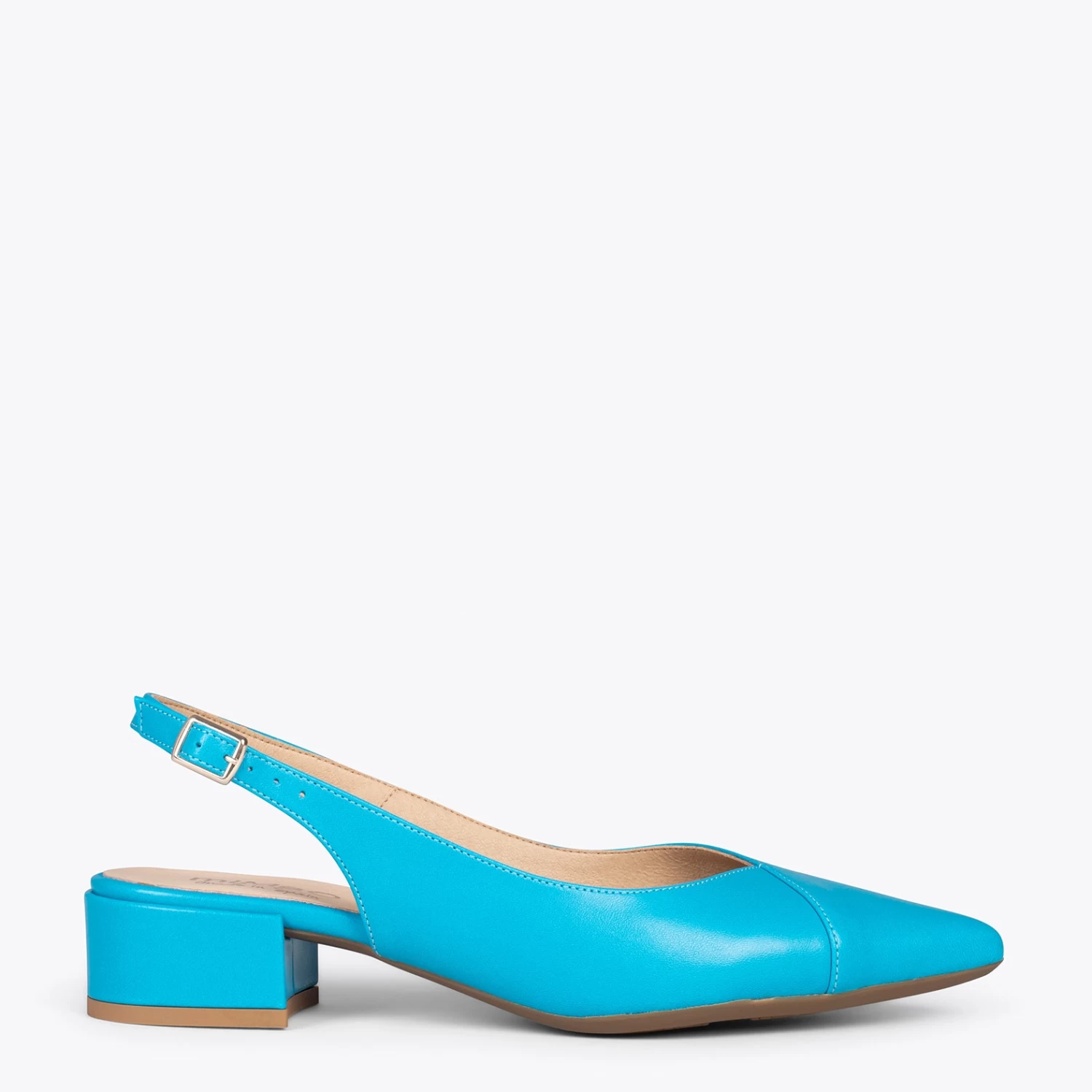 HEAVEN – Slingback à Bout Fin BLEU 3 HEAVEN – Slingback à Bout Fin BLEU