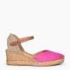 ALTEA - Espadrilles à Talon Moyen BOUGAINVILLIERS -Vente De Chaussures MAGICGRIS