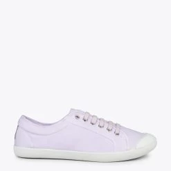 BAOBAB – Tennis à Lacets En Toile De Coton De IO&GO LILA