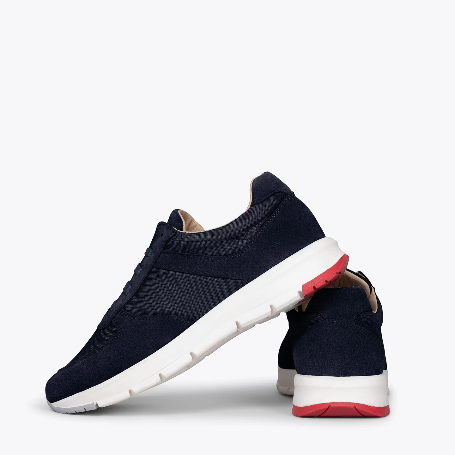 BERLIN - Tennis Pour Homme Casual BLEU MARINE 5 BERLIN - Tennis Pour Homme Casual BLEU MARINE – Image 3