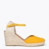 NERJA – Espadrilles à Talon Haut MOUTARDE -Vente De Chaussures MOSTAZAGRIS 9e833981 9826 4711 bc1f e586f3a2da53