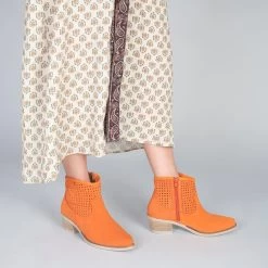 HOUSTON –Bottines Western ORANGE 14 HOUSTON –Bottines Western ORANGE -Vente De Chaussures NARANJA 8732b2cc d6e6 4b2e 9e80 12e3925d5c91