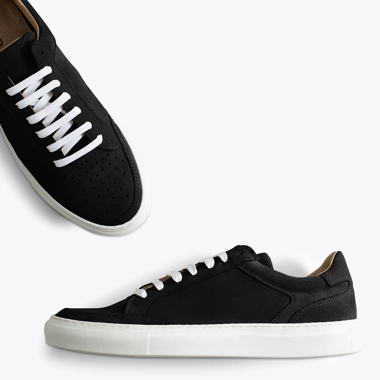 DUBLÍN - Baskets En Cuir Pour Homme NOIR 4 DUBLÍN - Baskets En Cuir Pour Homme NOIR – Image 2