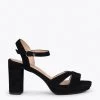 PARIS – Sandales à Talon Large Et Plateforme NOIR -Vente De Chaussures NEGROGRIS 4714bf26 dc38 4b7b 91ca 78eb9fffd1bd
