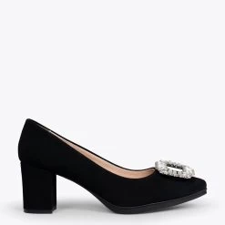 URBAN S BIJOU - Chaussures à Talon Strass NOIR