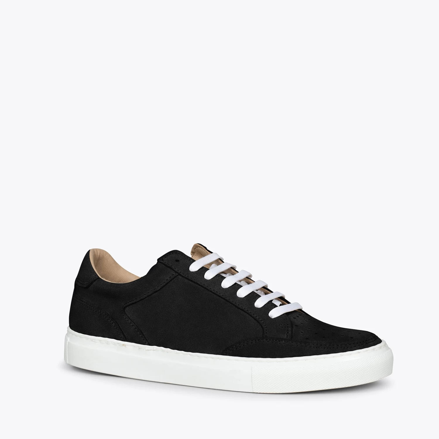 DUBLÍN - Baskets En Cuir Pour Homme NOIR 6 DUBLÍN - Baskets En Cuir Pour Homme NOIR – Image 4