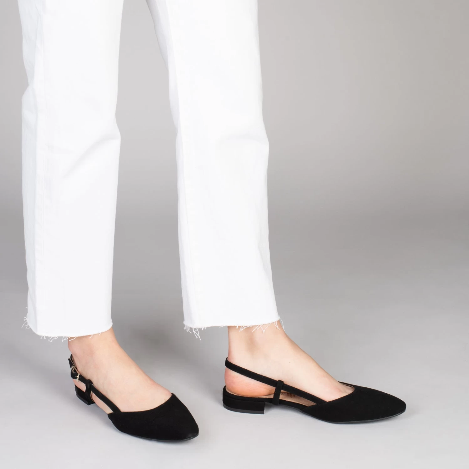 BRUNCH - Chaussures à Talon Bas Et Bride Arrière NOIR 8 BRUNCH - Chaussures à Talon Bas Et Bride Arrière NOIR – Image 6