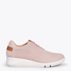 FLY – Chaussures Décontractées à Talon Compensé NUDE