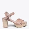 SIENNE - Sandale Compensée Et Lanières Croisées NUDE 1 SIENNE - Sandale Compensée Et Lanières Croisées NUDE -Vente De Chaussures NUDE RECORTADA 5e704477 a5d5 4b96 b8e8 570017a4cd82