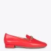 CHAIN – Mocassins En Cuir Pour Femme ROUGE