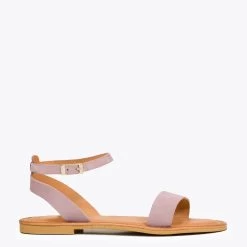BRACELET - Sandales Plates Avec Bracelet ROSE