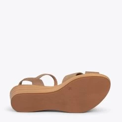 MAR – Sandales Compensées Légères à Lanières Croisées TAUPE 12 MAR – Sandales Compensées Légères à Lanières Croisées TAUPE -Vente De Chaussures taupesuela 0bb1671b 436c 403a b919 27d6a84c4c73